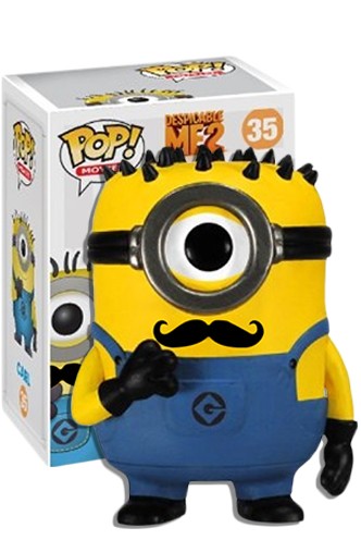 Pop! Movies: Mi Villano Favorito 2 - Carl "Mostacho" EXCLUSIVO