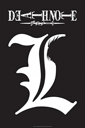 Maxi Poster - Death Note "Símbolo L"  98x68cm
