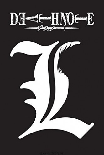 DEATH NOTE Poster L Symbole (98X68)