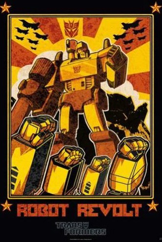 Maxi Poster - TRANSFORMERS "Robot Revolt" 98x68cm