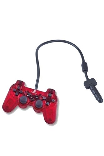 Phone Jack - Mando de PlayStation 20th aniversario "Rojo Transparente"