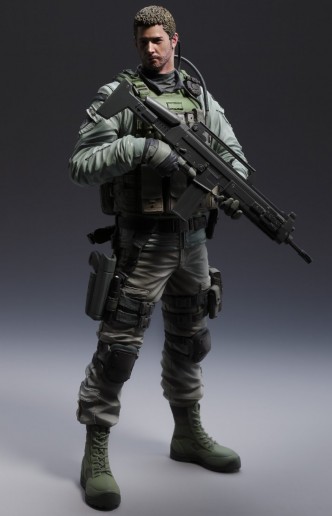 CAPCOM Figure Builder: RESIDENT EVIL 6 "Chris Redfield" 25,4cm.