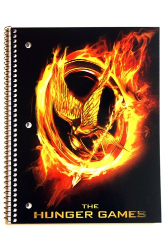 Notebook - The Hunger Games "Burning Mockingjay"