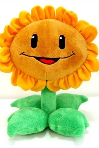 Peluche - Plantas Vs. Zombis "Girasol" 18cm.