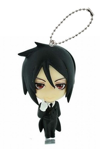 Kuroshitsuji Black Butler Phantom Swing Keychain Figure "Sebastian"