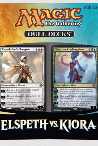 ELSPETH vs. KIORA - MTG Magic the Gathering 2015 Duel Decks Box Set