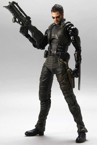 Figura Play Arts Kai - Deus EX: Human Revolution "Adam Jensen" 24,2cm.