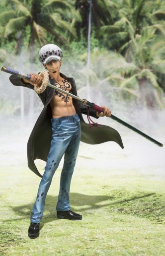 Figura Figuarts ZERO - ONE PIECE "Trafalgar Law" Dressrosa 15cm.