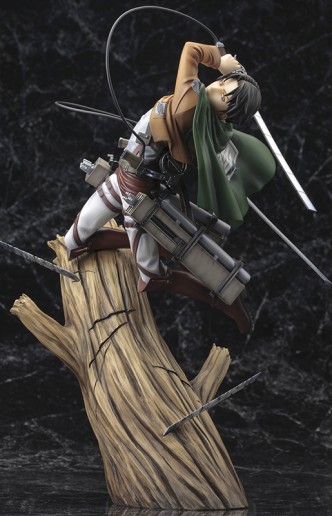 Attack on Titan ARTFXJ Levi Renewal Package Statue