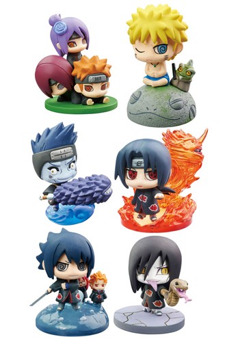 Figure - Naruto Shippuden: Petit Chara Land "Naruto & Akatsuki Part 2"