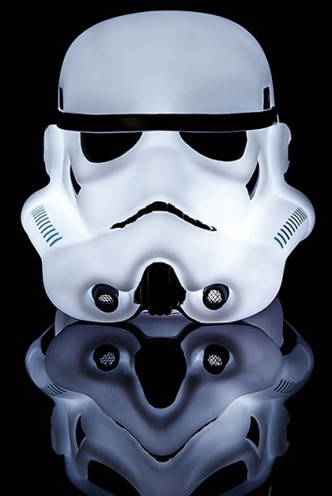 White 3D Stormtrooper 25cm Star Wars Mood Light