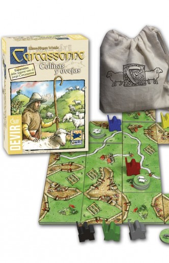 Carcassonne – Colinas y Ovejas