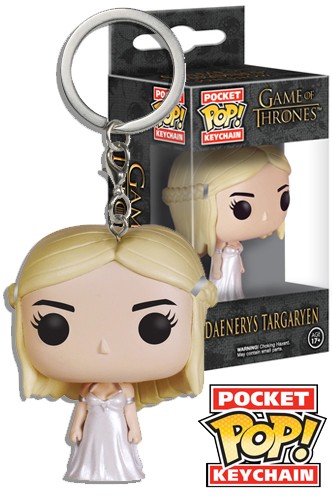Pocket Pop! Llavero: Juego de Tronos "Daenerys Targaryen" | Universo Funko, Planeta de cómics/mangas, de mesa y el coleccionismo.