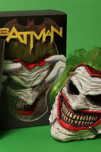 Batman Death of the Family Replica Joker Mask & Book