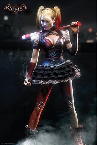 Maxi Póster - Batman Arkham Knight "Harley Quinn" 61x91,5cm.