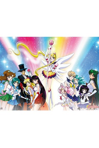 Póster - Sailor Moon "Rainbow" 52x38cm.