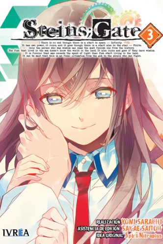 STEINS;GATE VOL. 03 (ULTIMO NUMERO)