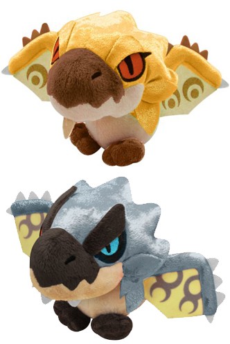 Plush set - Monster Hunter "Liolaeus & Lioleia"