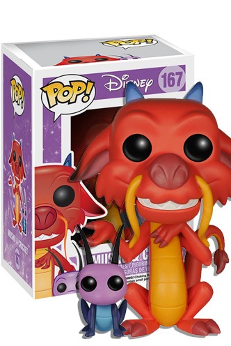 POP! Disney: Mulan - Mushu & Cricket