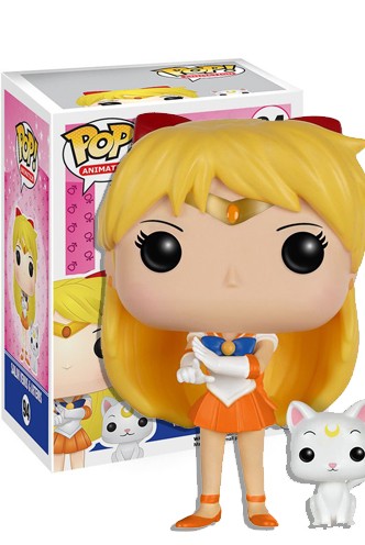 Pop! Animation: Sailor Moon - Sailor Venus with Artemis