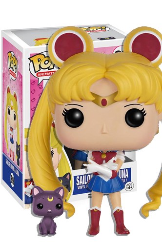 Funko Pop Animation-Sailor Moon 89# Sailor moon et Luna Figurine Toys UK 