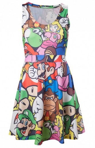 Nintendo - Vestido de Súper Mario "Mario & Friends"