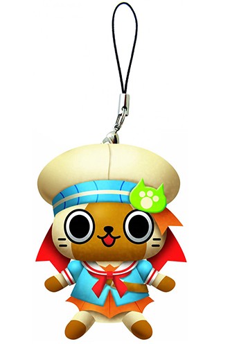 Plush Doll - Monster Hunter "Airou Gareosu Cat" 12cm.