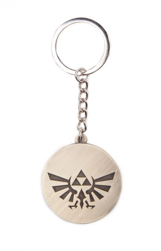 Nintendo - Zelda Triforce Logo Metal Keychain