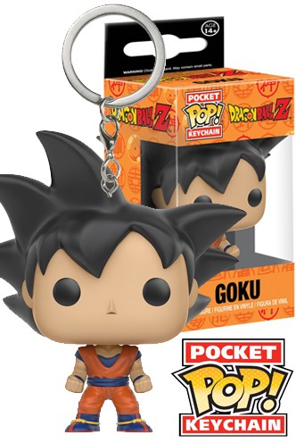 Goku funko sales pop keychain