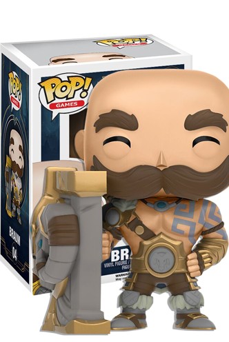 Pop Games League Of Legends Braum Funko Universe