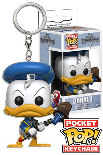 Pocket Pop Keychain Kingdom Hearts Donald Funko Universe