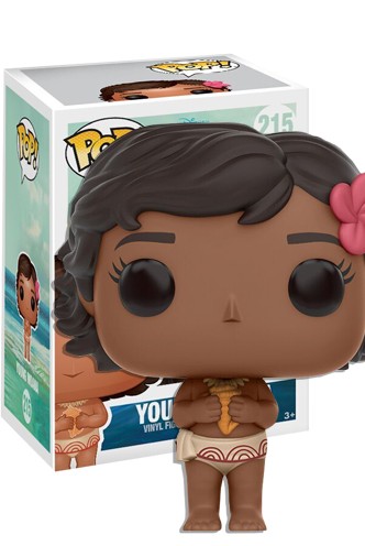 Figurine Disney Vaiana / Moana - Young Moana Pop 10cm - Funko