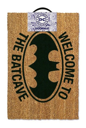 DC Comics Doormat Welcome To The Batcave