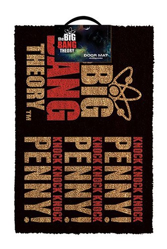 Big Bang Theory Doormat Knock Knock Penny