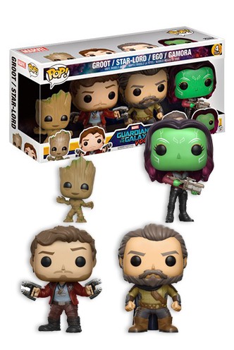 Pop! Marvel: Guardianes de la Galaxia Vol. 2 - 4-Pack #2
