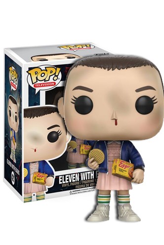 stranger things funko pop eleven with eggos