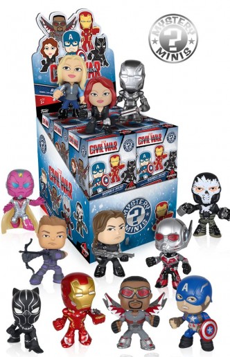 Mystery Minis MARVEL - Capitán América Civil War