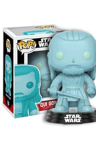 Pop! Star Wars Celebration Limited Edition - Qui-Gon Jinn Holográfico