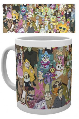 Rick y Morty - Taza Characters