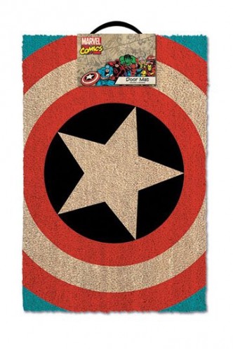 Marvel Comics Doormat Captain America Shield