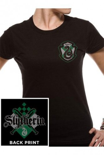 Harry Potter - Camiseta Chica House Slytherin