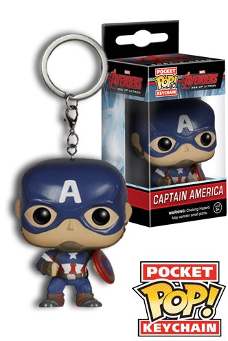 Pocket Pop! Keychain: Marvel - Captain America