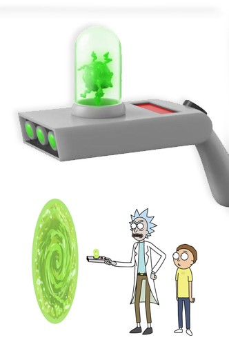 Rick y Morty - Pistola Portal Funko