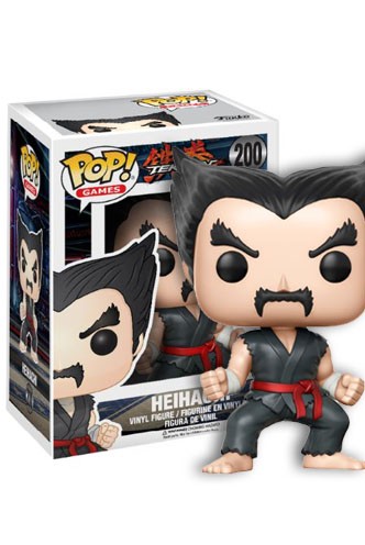 Pop! Games: Tekken - Heihachi Negro y Rojo Exclusivo