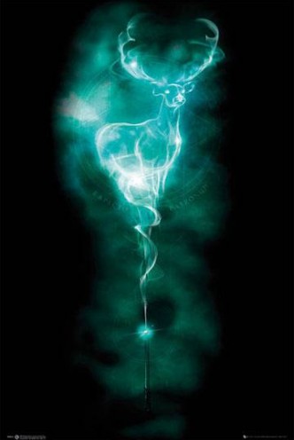 Harry Potter - Póster Patronus Stag