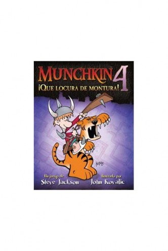 Munchkin 4: ¡Qué locura de montura! 