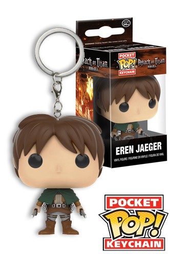 Pop! Keychain: Attack on Titan - Eren Jaeger