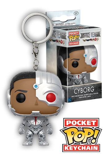 Pop! Keychain: Justice League - Cyborg