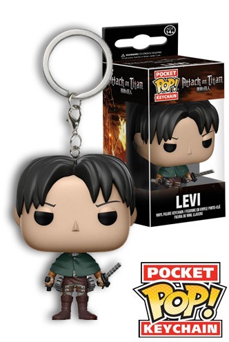 Buy Funko Pop Keychain Attack on Titan Levi Ackerman Action Figure Online  at Low Prices in India 