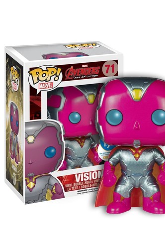 Pop! Marvel: Los Vengadores - Vision Metallic Exclusive